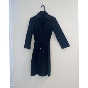 Hugo Hugo Boss Dashina Shirtdress with Belt in Black L/S Size 2